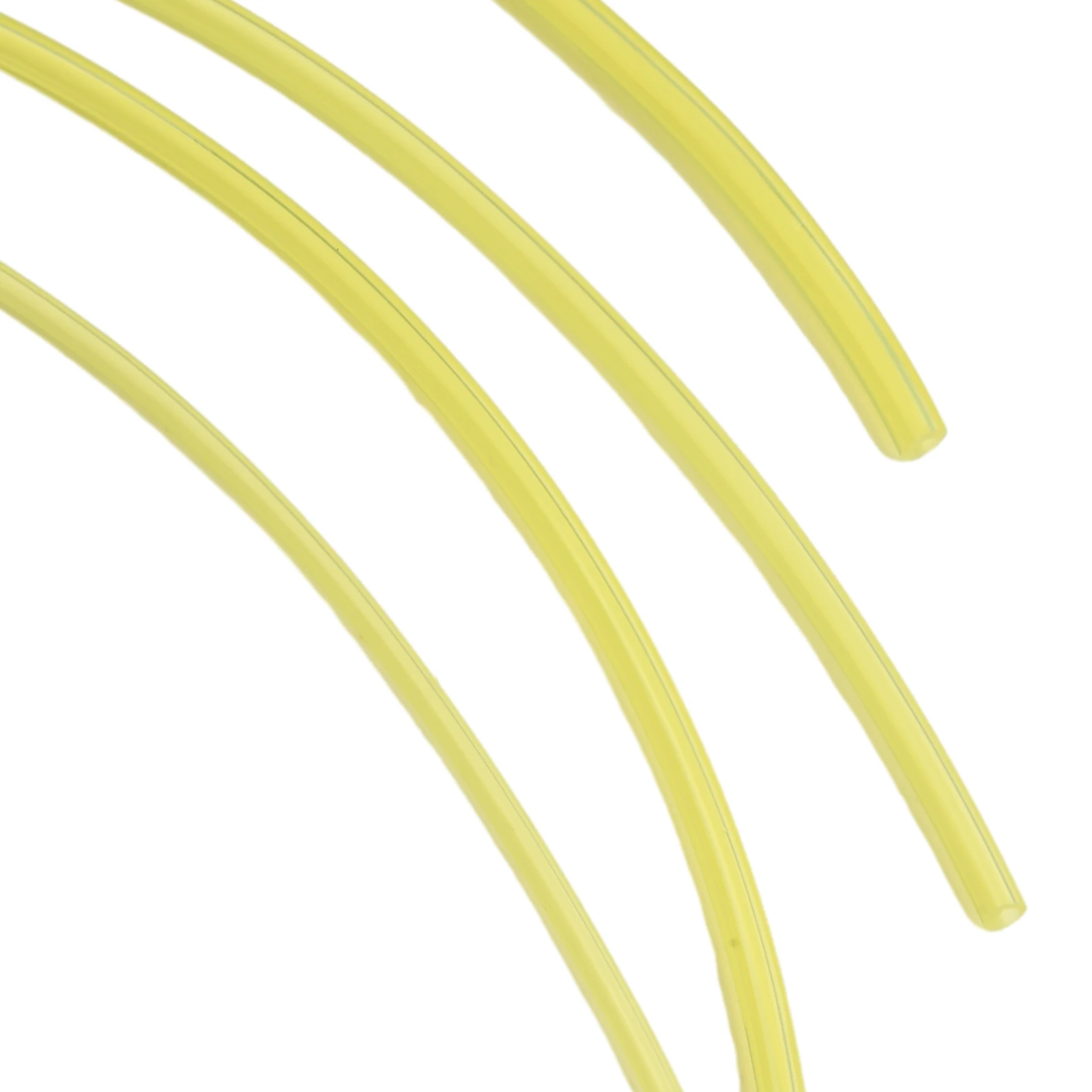 

Universal Yellow Plastic Material 4 Sizes Petrol Fuel Pipe Line Hose Tube Lawn Mower Parts For Chainsaw String Trimmer
