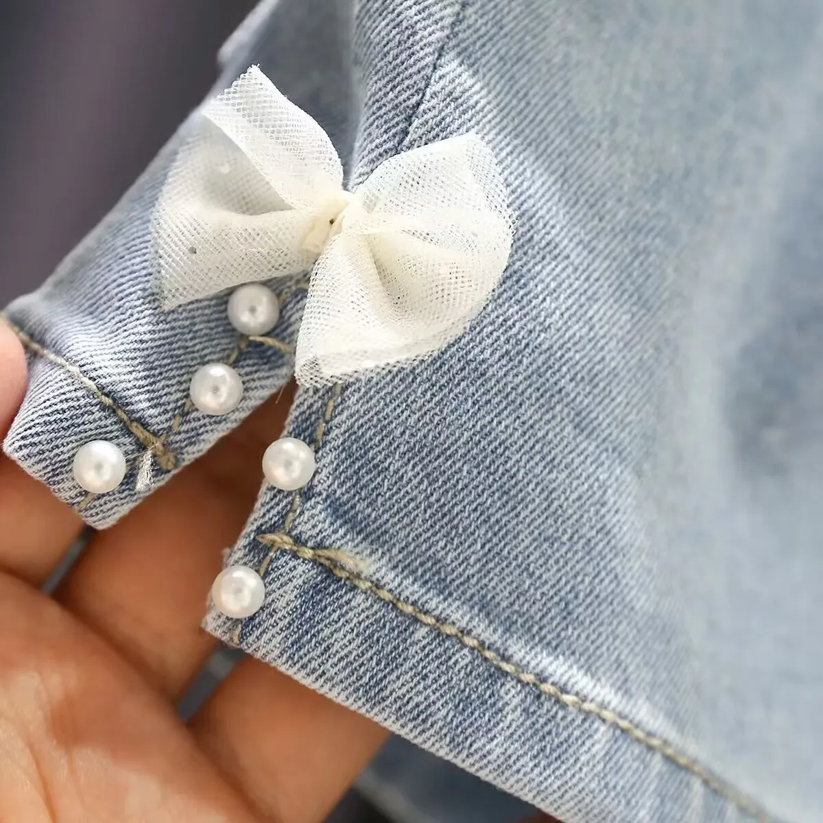 Children's Shorts New Summer Thin Pant Girls Denim Shorts Little Girls Hot Pants Baby Versatile Outwear