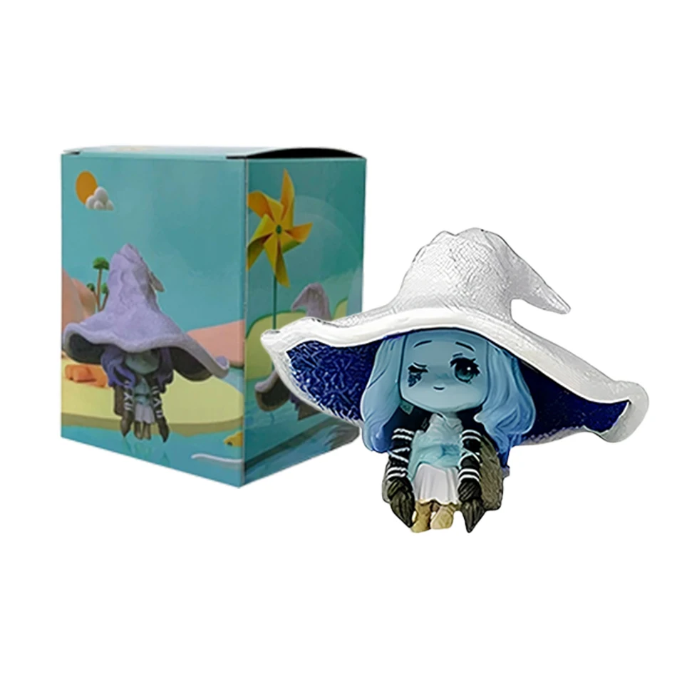 Neue Bandai Gaming Q Version Elden Ring Mini Ranni Cat Melina Malenia The Half-Wolf Actionfigur Lani Magic Ornaments PVC-Puppen – Detail 6