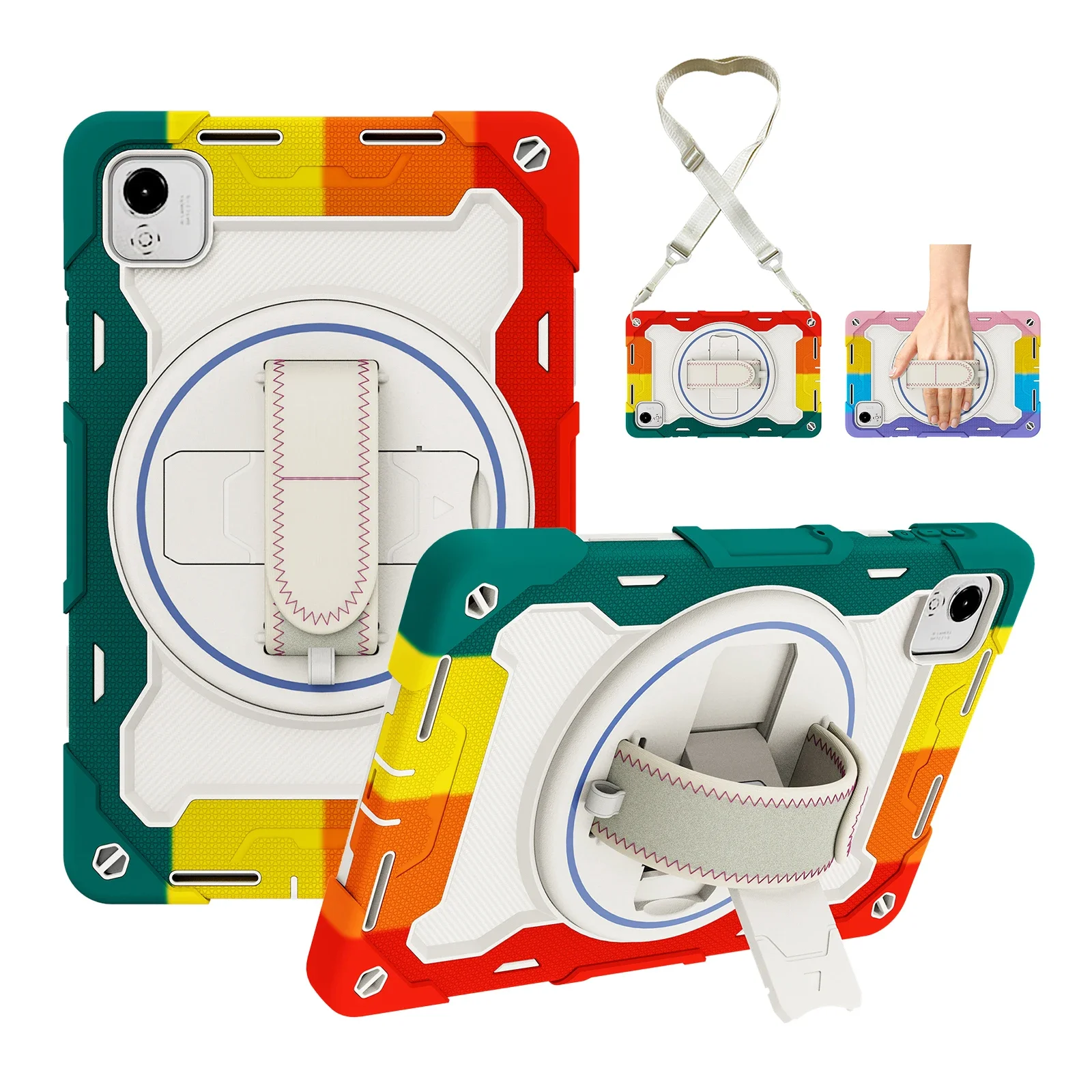 Durable Rotating Stand Tablet Cover with Enhanced Protection