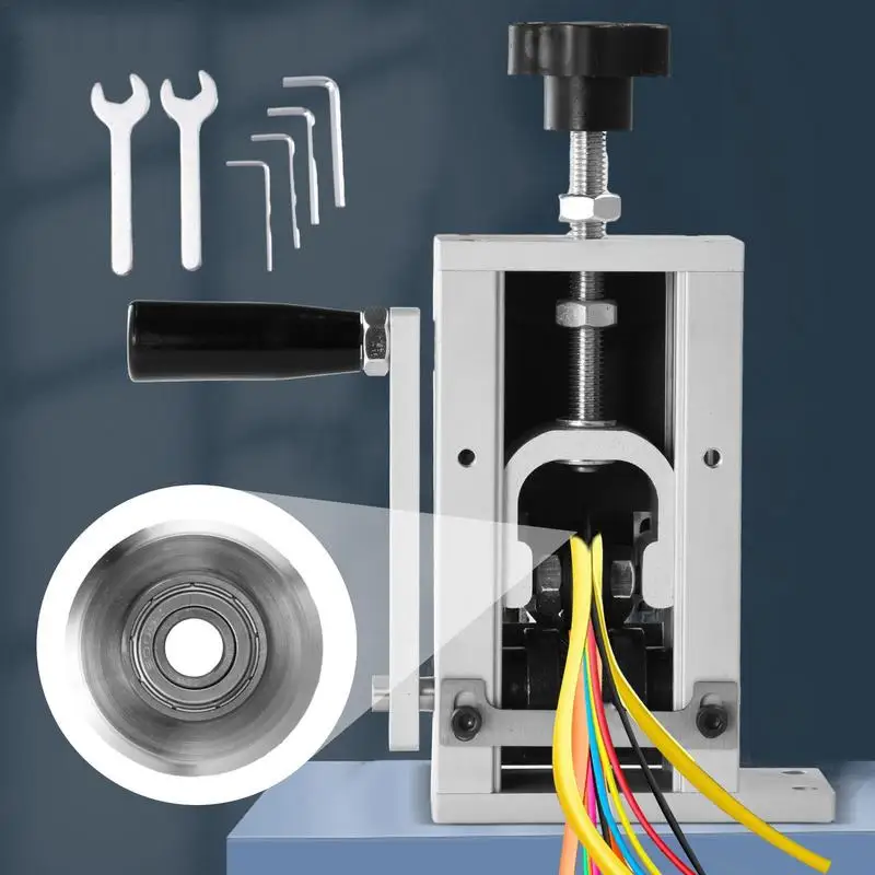 Wire Stripper For Drill Manual Electric Drill Wire Stripping Machine - Portable Copper Wire Stripper For 2mm To 20mm Diameter Mini Wire Stripping Machine Manual - View #3