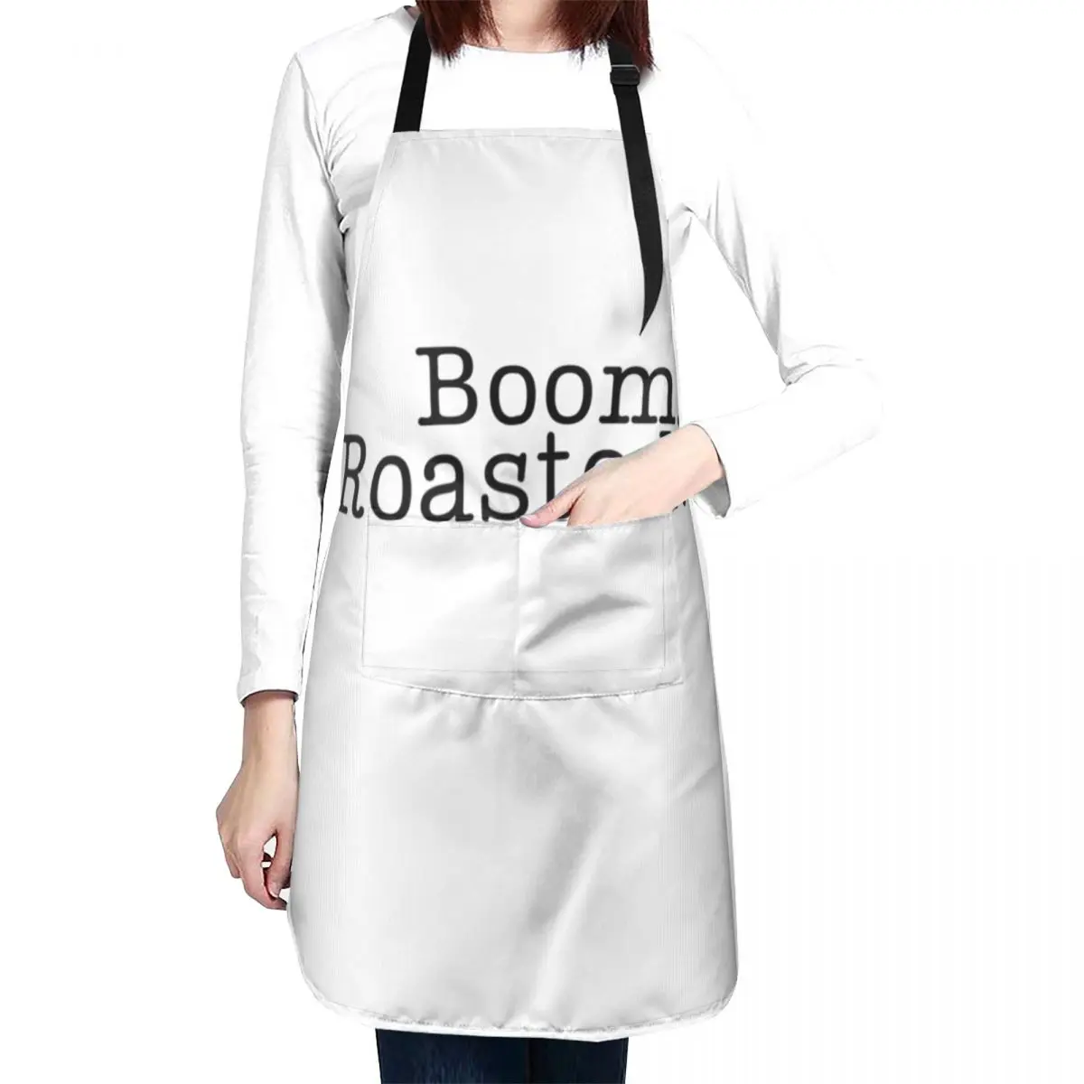 

Boom Roasted - The Office Apron Kitchen Aprons Men Nursing Apron Home Utensils