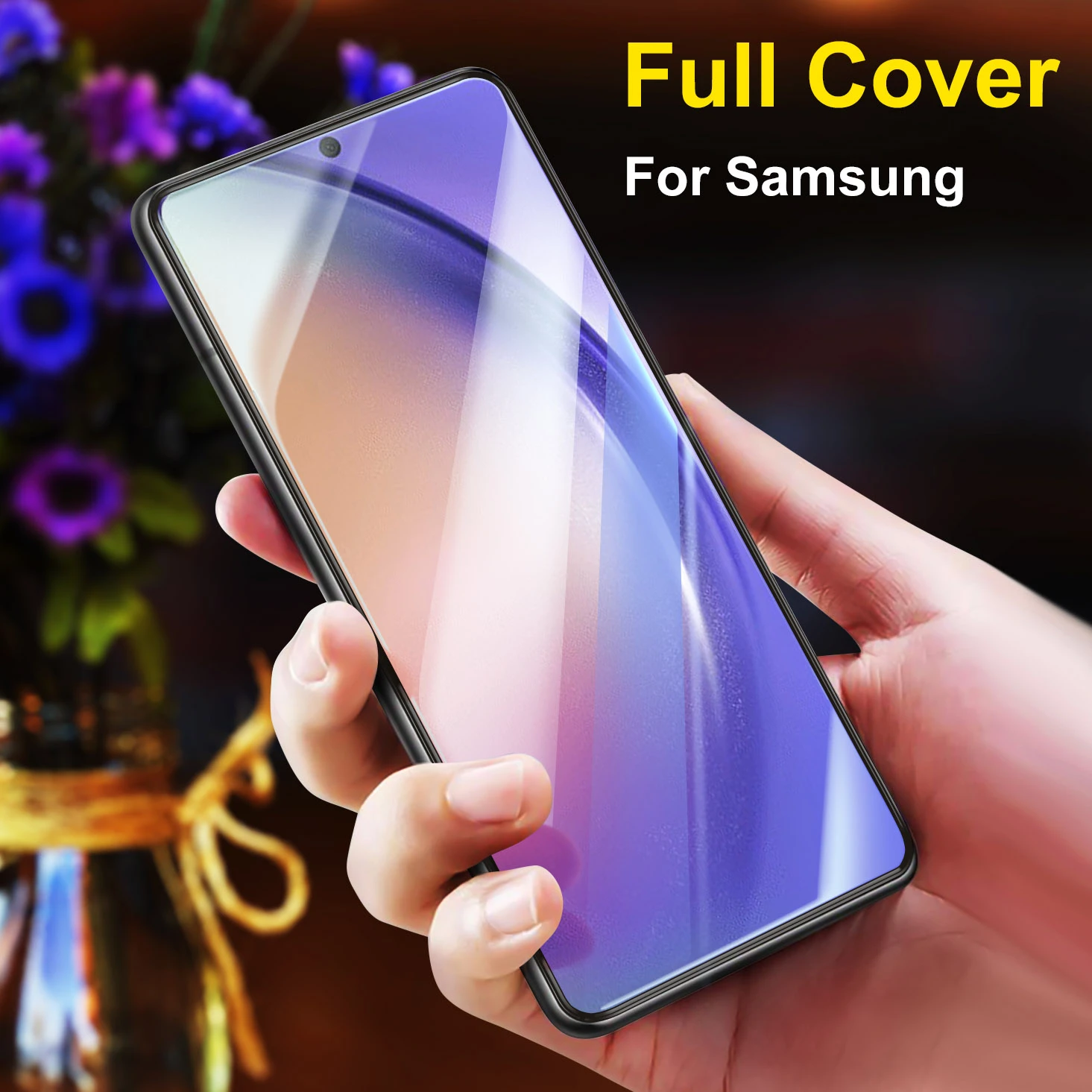 Full Cover Glass For Samsung A54 A14 A34 A04 Screen Protector Galaxy