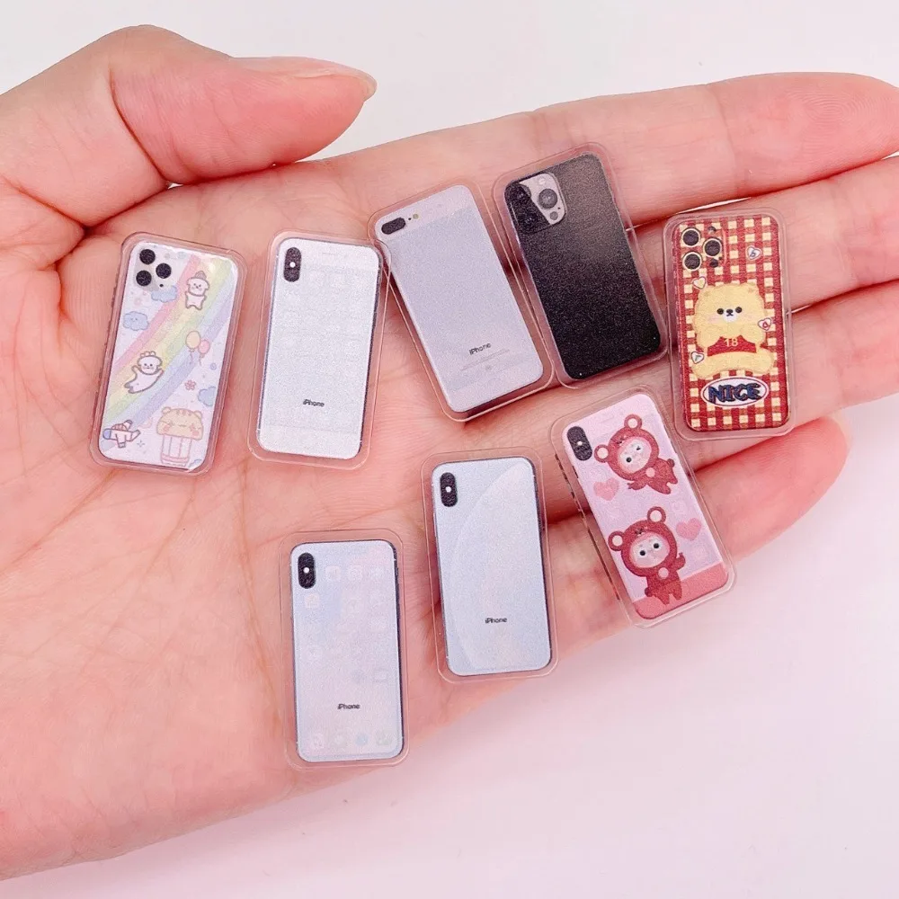 1:12 Miniature Mobile Phone Doll House Decoration Dollhouse Mobile Phone Model 3