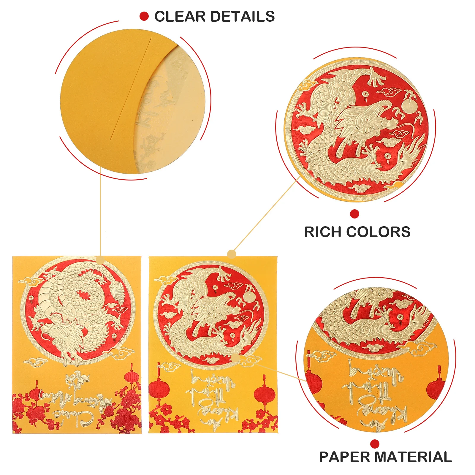 Рисунок 6 - Многофокусные красные конверты