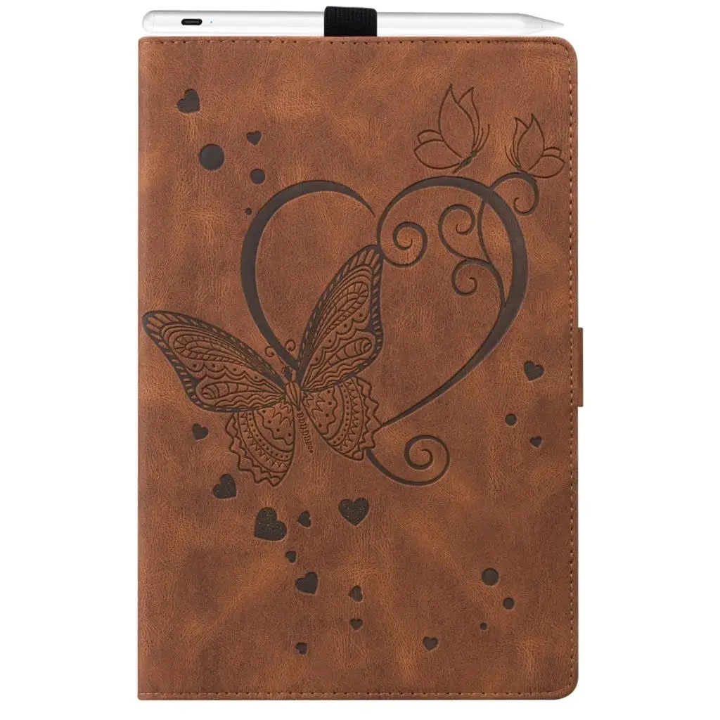 3D Butterfly Design TPU Tablet Cover