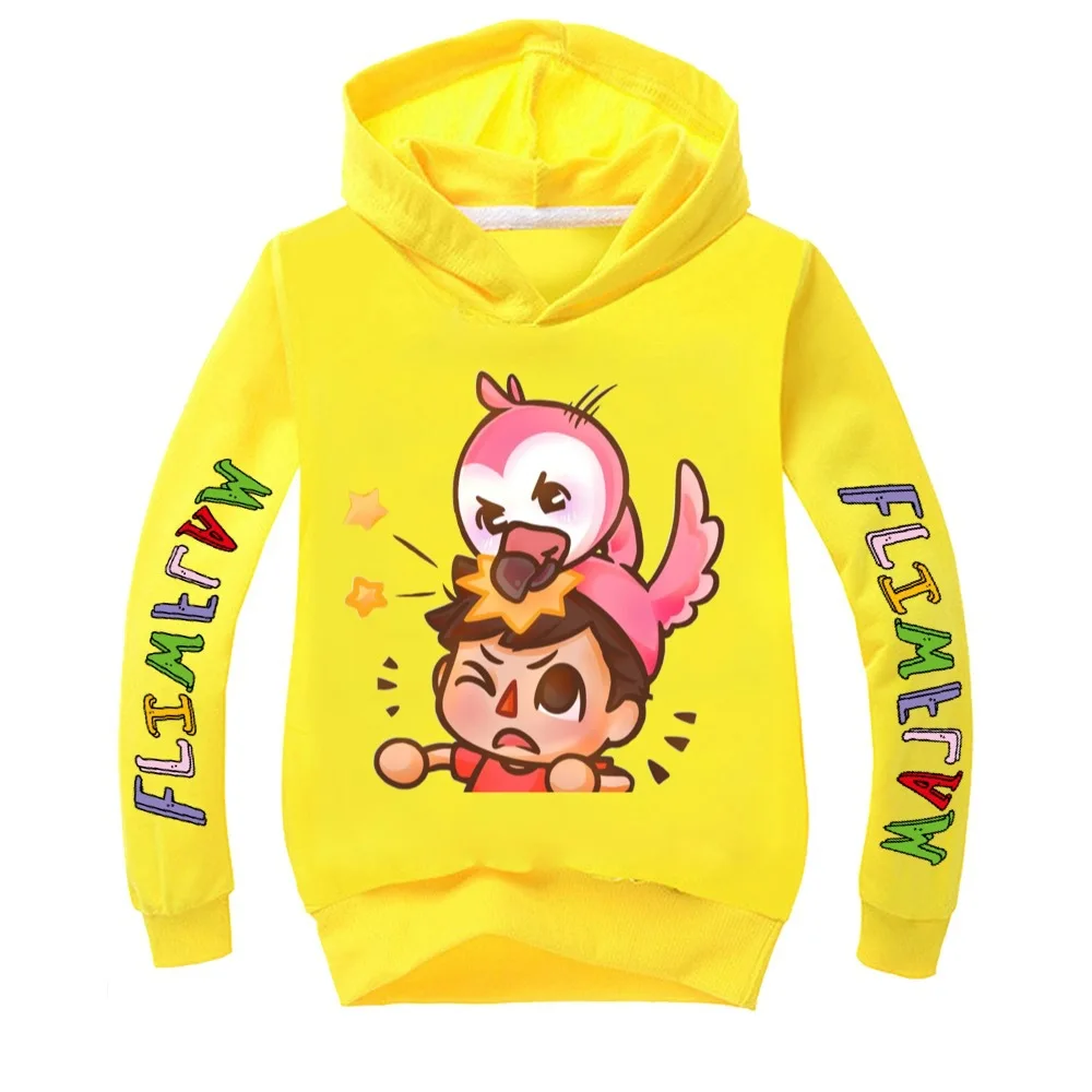 Albert Flamingo Merch Flamingo Melting Pop Hoodie Yellow Albert