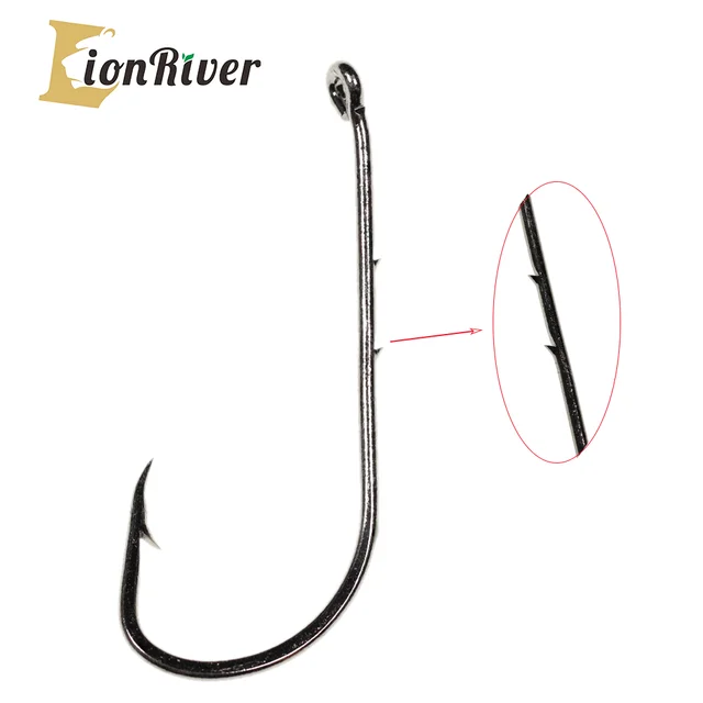 Lionriver Long Shank Fishing Hook Baitholder Fishhook saltwater