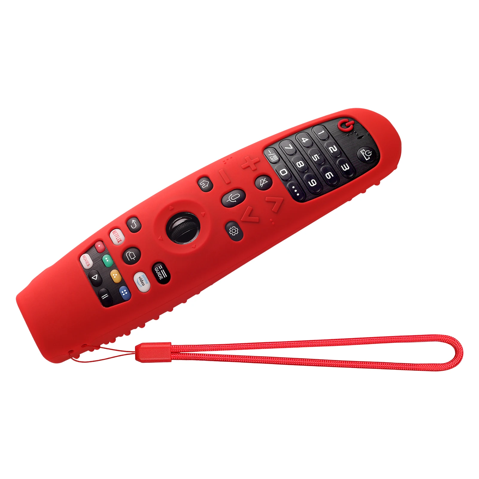 Funda Mando Silicona Compatible con Mando LG AN-MR20GA AN-MR19BA AN-MR18BA  AN-MR600 AN-MR650 Mando LG Smart TV Magic Control Remote Antideslizante  Anticaída Rojo : : Electrónica