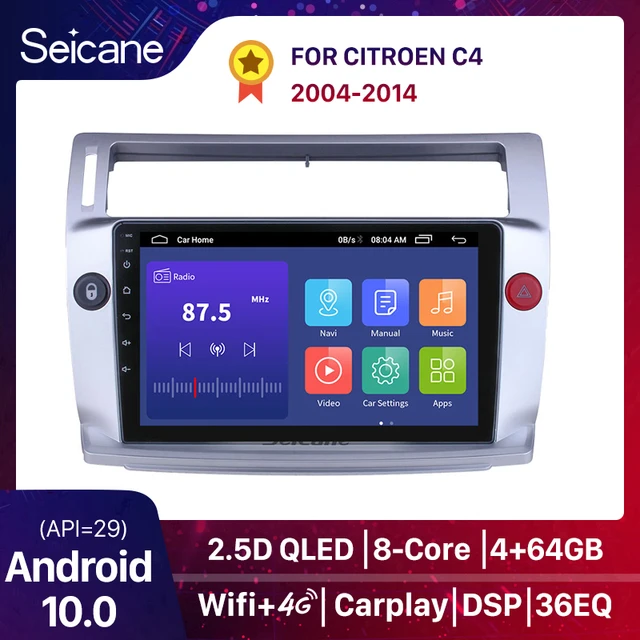 Isun 2 DIN 7 Inch 800*480 Digital Touch Screen Car Audio GPS for Citroen C4,  C-Quatre - China Car Gps, Car radio GPS