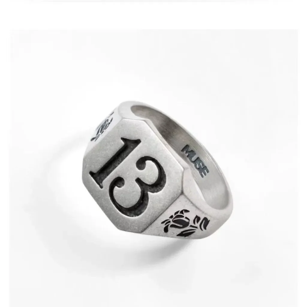 Kpop Idol Jimin Muse Signet Ring ARMY Fashion Accessories Gift