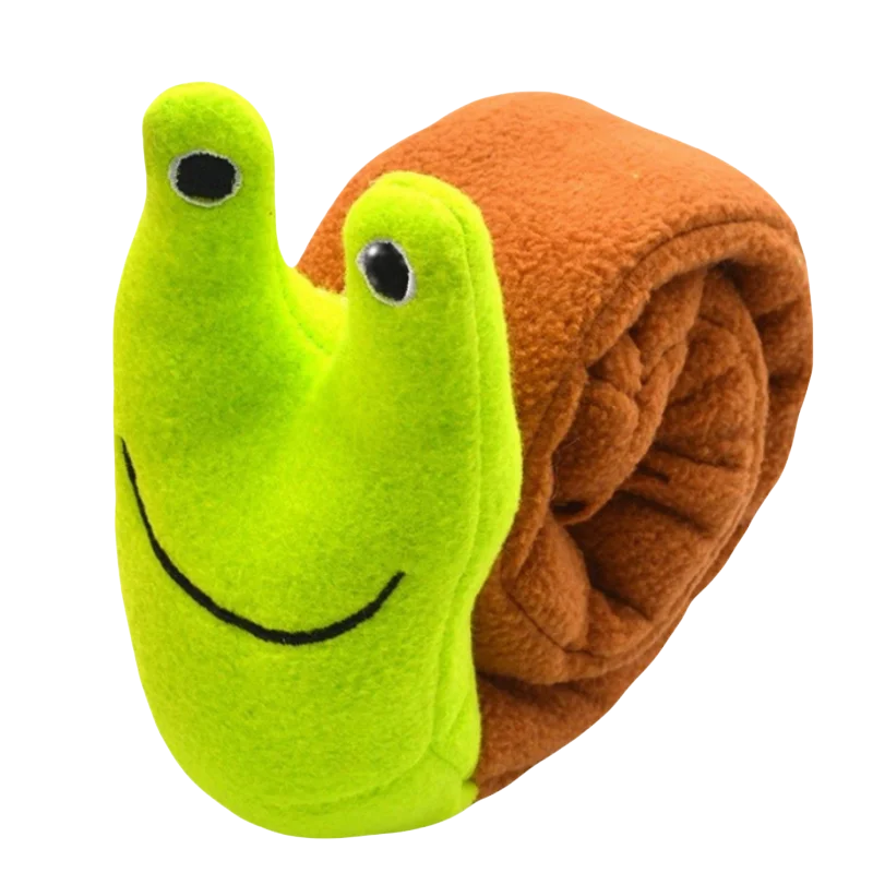 Indestructible Plush Dog Puzzle Feeder Toy