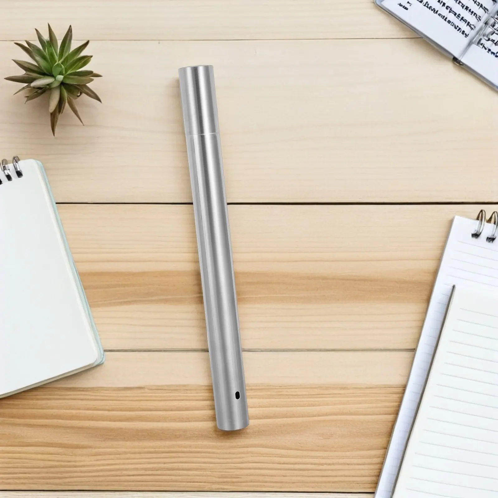 2Pcs 출생 증명서 보호 커버 튜브 방수 찢어짐 방지 금속 주최자 여행용 보관용 실린더 실린더 박스