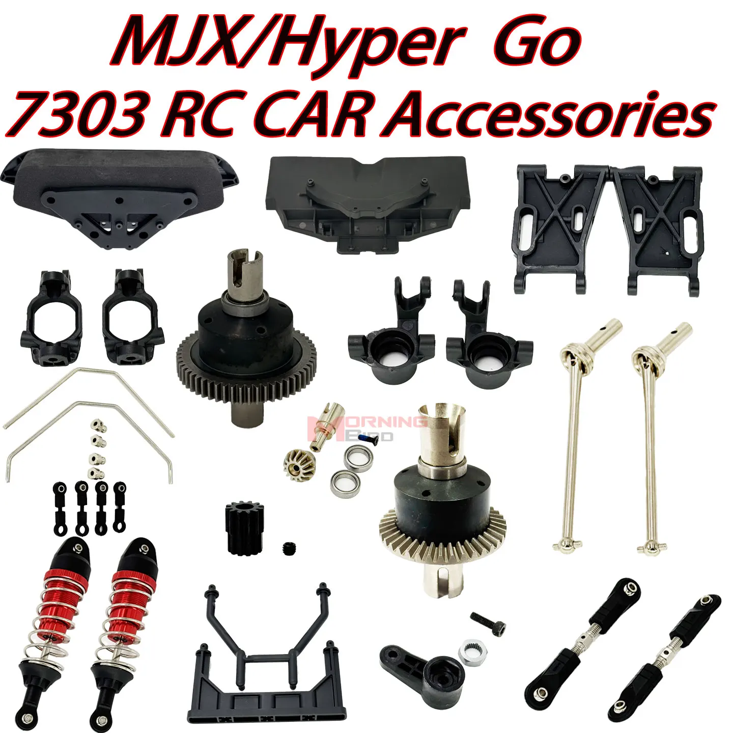 RCステアリングナックル For WLtoys 104001 104002 104072 1/10 メタル