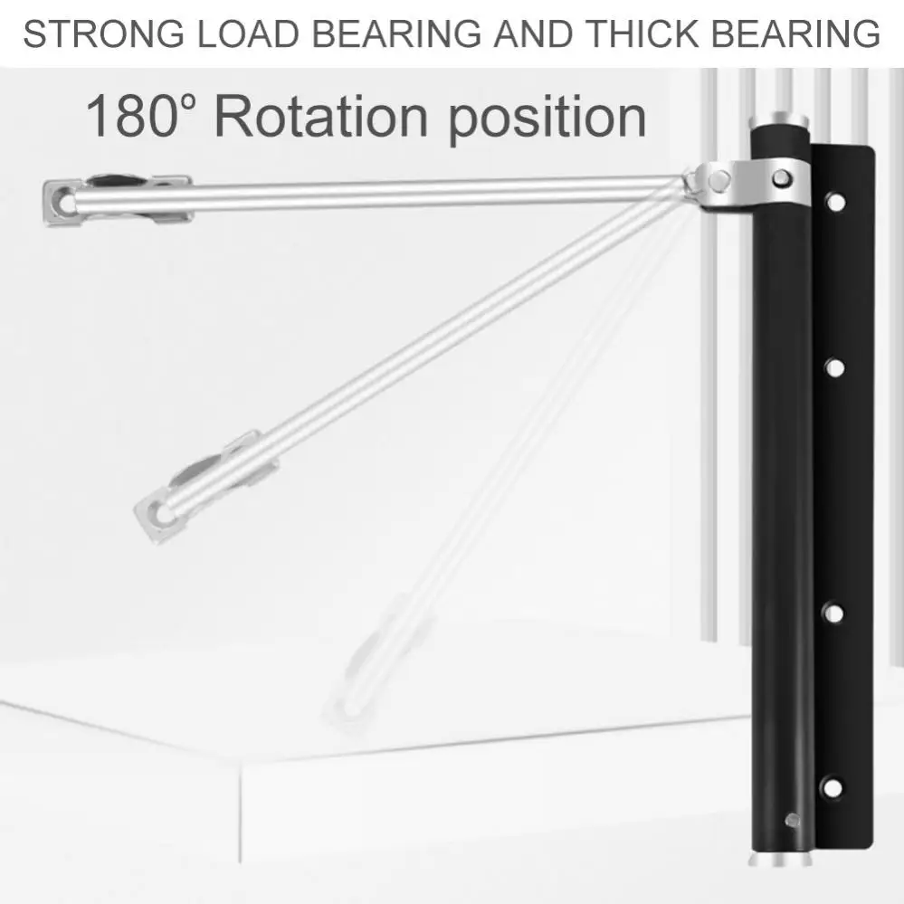 Door Closers Stainless Steel Simple Automatic Hinge Lightweight Closing Device Hardware For Home Office door closer