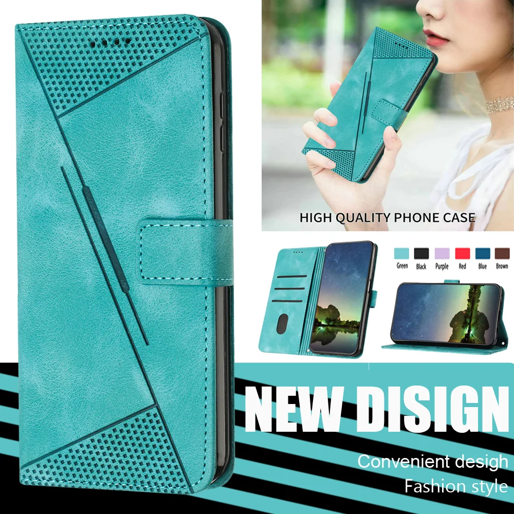 Premium Texture Leather Protective Case – Magnetic Book Cover