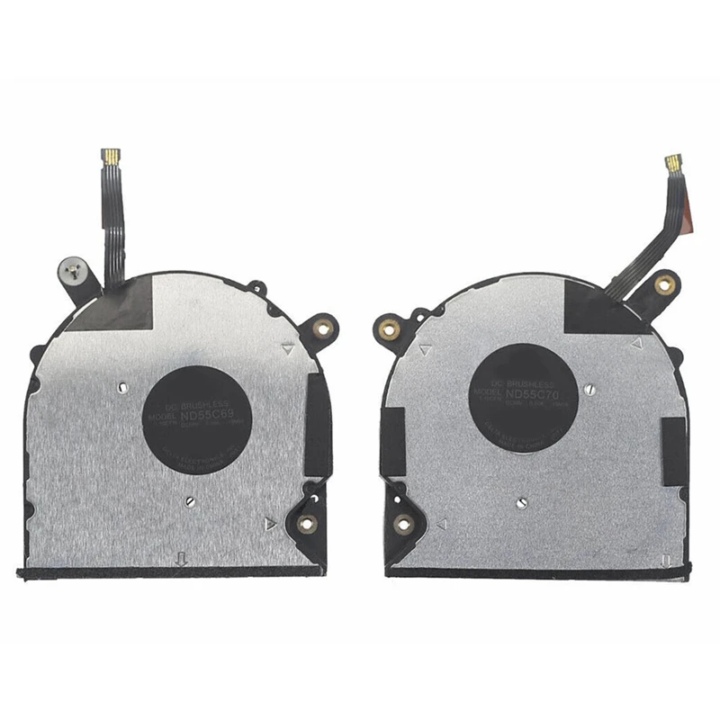 

Вентилятор охлаждения ЦП и ГП для ноутбука DELL XPS 13 7390, 2 в 1, кулер P103G, 0VDFK8