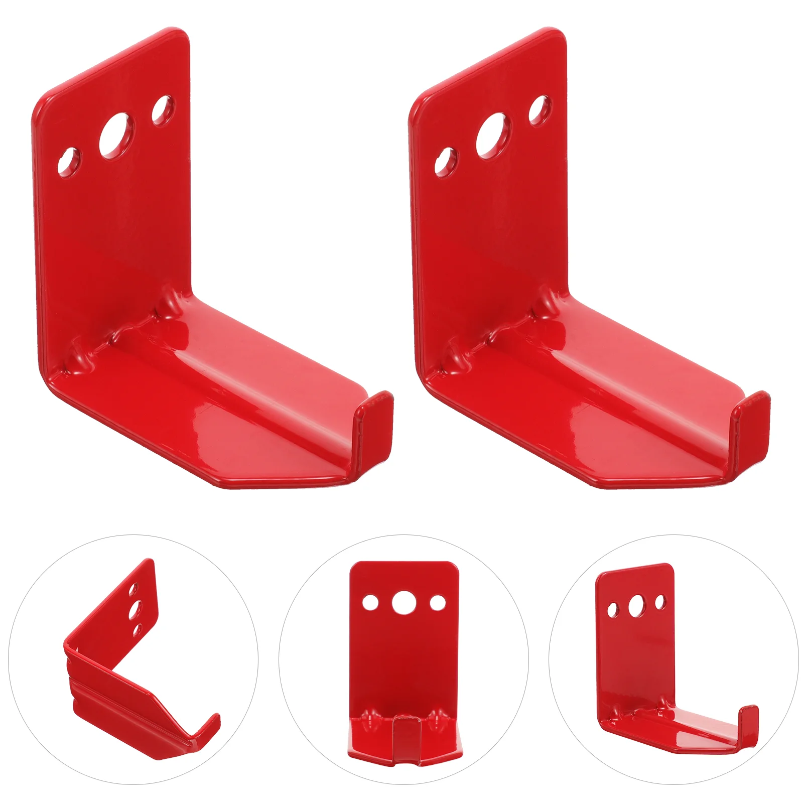 

4 Pcs Wall Hanging Hooks Brackets Hook Heavy Duty Iron Mount