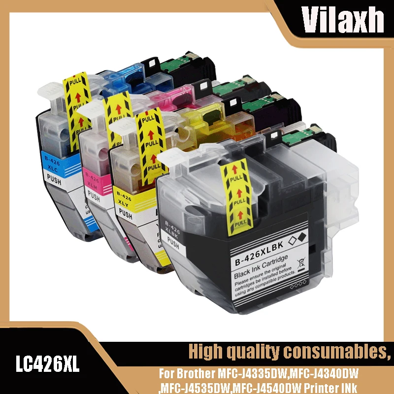 

Europe LC426XL Ink Cartridge Compatible For Brother MFC-J4335DW MFC-J4535DW MFC-J4540DW MFC-J4340DW Printer INk LC426xl 426 XL