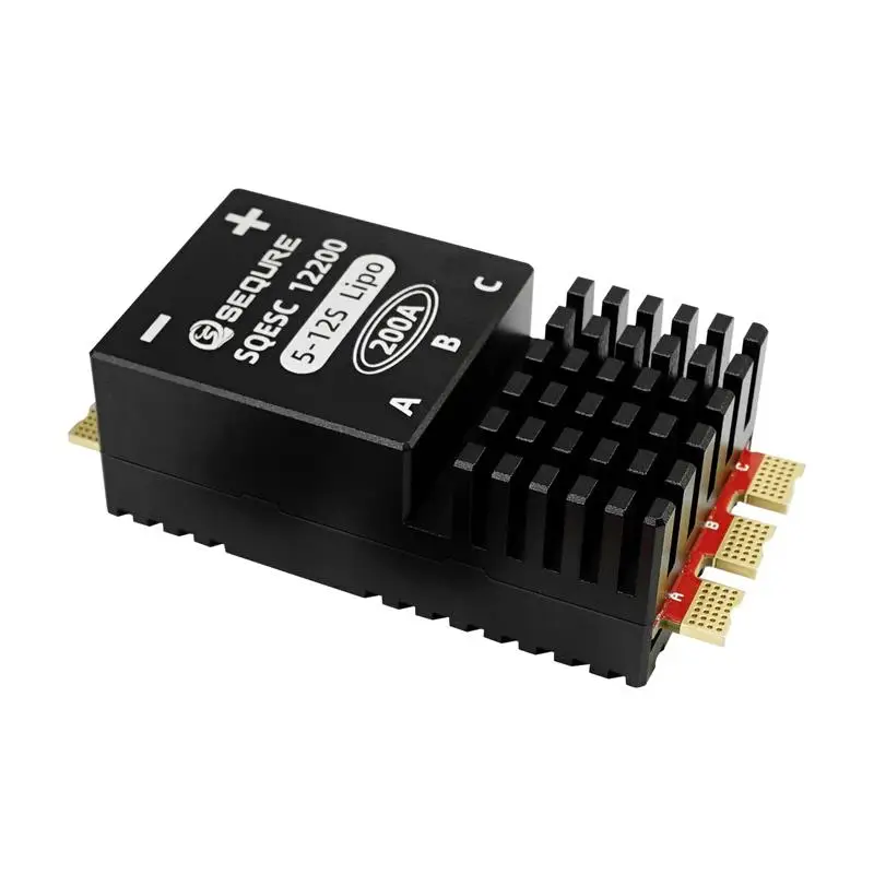 Фото Бесщеточный источник питания блестящего 12200 ESC 5-12S 128 а blheli _ 32 | Прошивка AM32, поддержка частоты кГц PWM, используемой в Φ №4