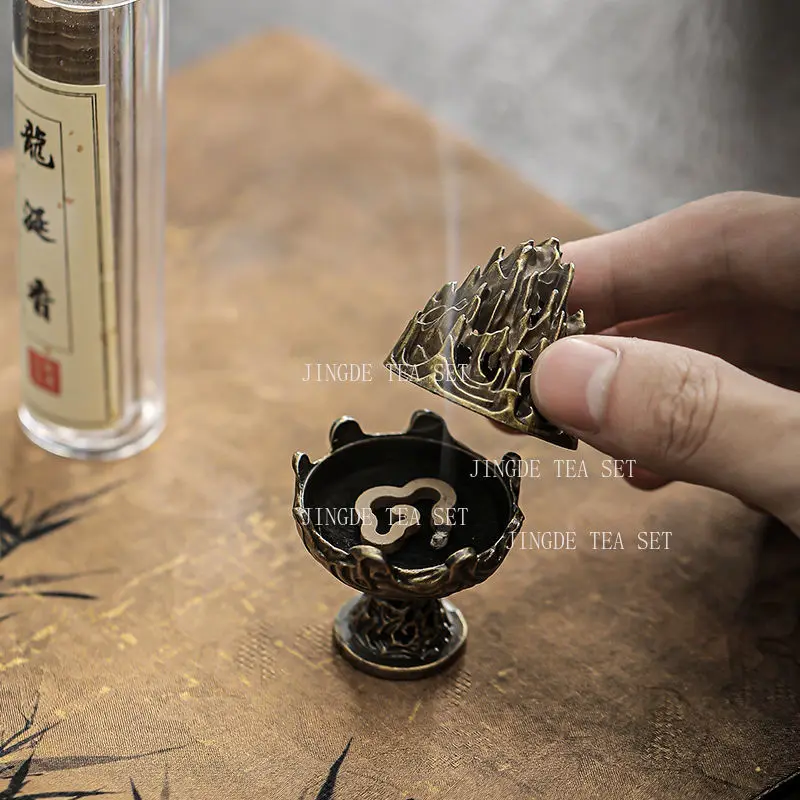 Shoushan Furnace Indoor Household Agarwood, Sandalwood, Osmanthus, Chinese Style Aromatherapy Stove Tea Room Exclusive