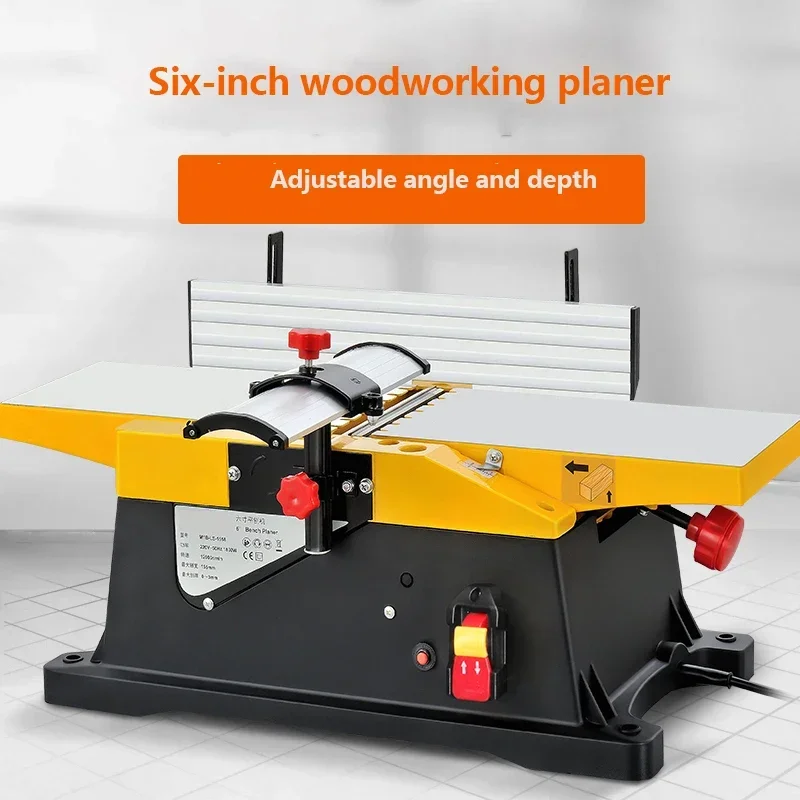 Multifunctional Electric Planer Woodworking Electric Planer Desktop Power Tools Small Household Power Tools  Wood Carving Center