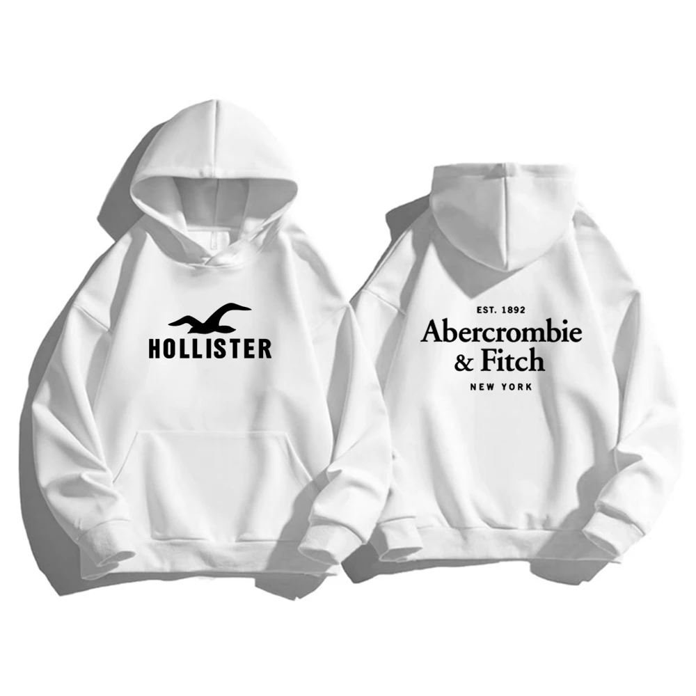 Hollister Hoodies Winter New Men's Clothing Luxury Brand