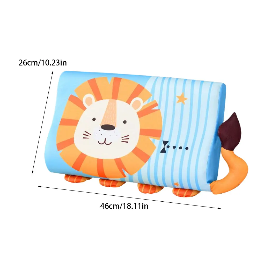 Kids Pillow for Sleeping Ergonomic Memory Foam Bed Pillow Breathable Nap Time Pillows Skin-Friendly Travel Cushion 6