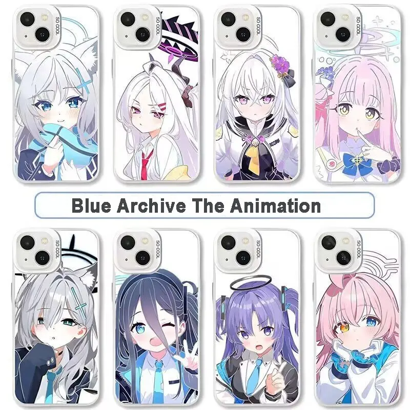 Blue Archive Hard Matte IMD Phone Case Cover
