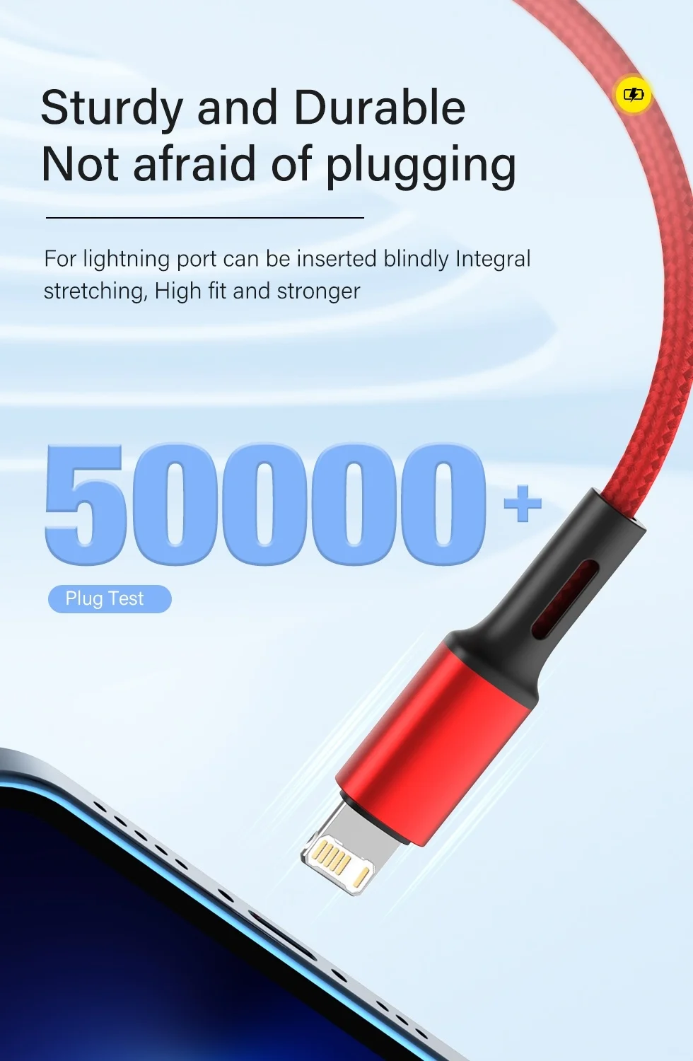 Premium Nylon Braided 3A USB Fast Charging Cord