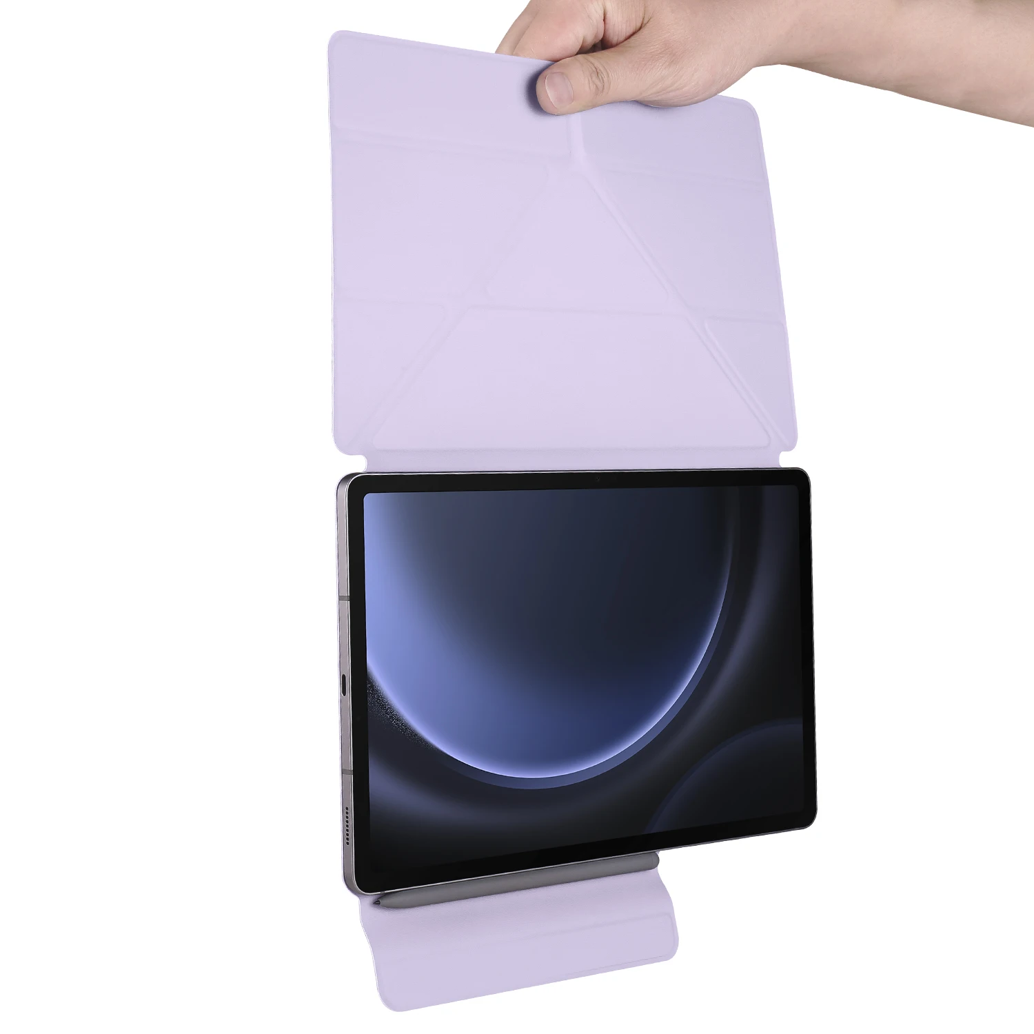 Magnetic Multi-Angle Folding Tablet Case with Enhanced Protection