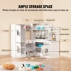 VEVOR Corner Wooden Play KitchenToys Set Children Kitchenware toys with Lights & Sounds for Kids Preschoolers Girls Gifts 6