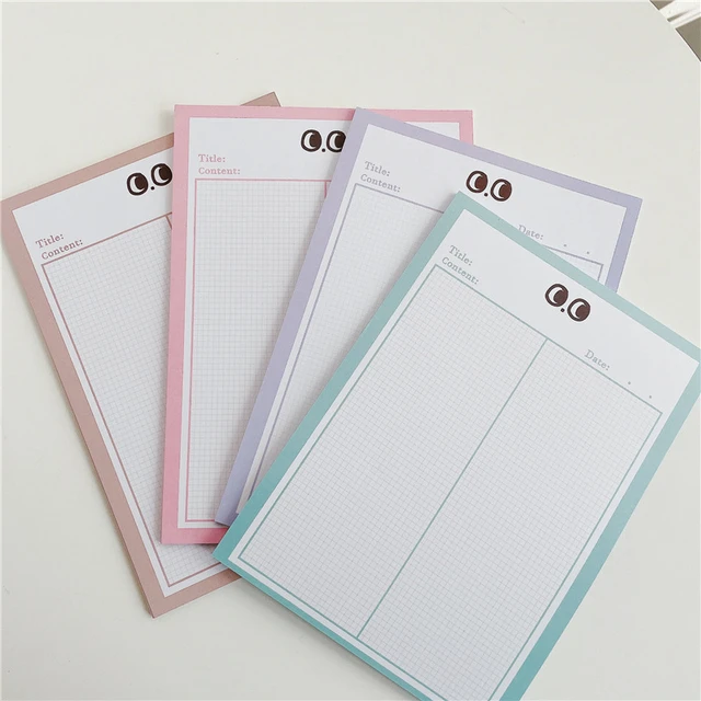 B5 A5 Paper Pad Note Pad Memo Pad Note Taking Office Supplies School Study  Supplies 