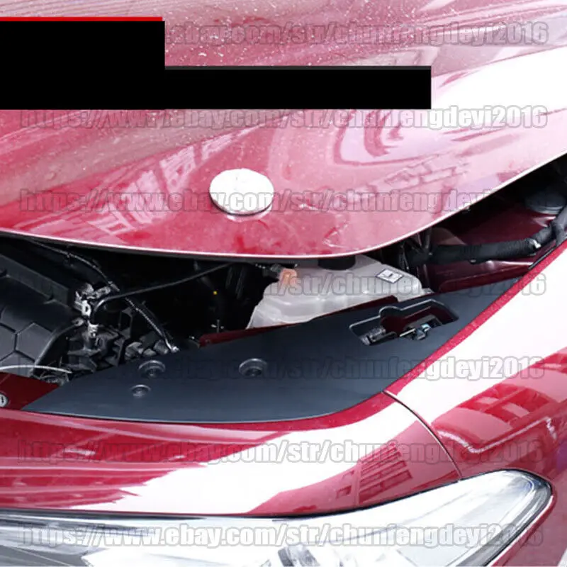 For-Alfa Romeo Giulia 2pcs Engine Side Panel Bay Cover Anti-Dust car accsesories