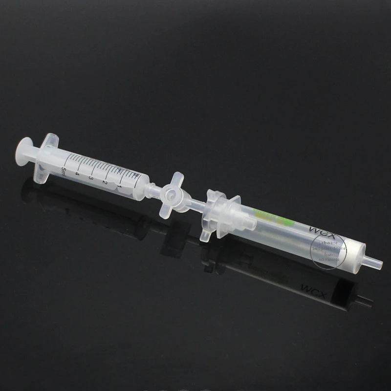 10Pcs/lot SPE solid phase extraction column 1ml/3ml/6ml adapter, universal connector SPE converter connector
