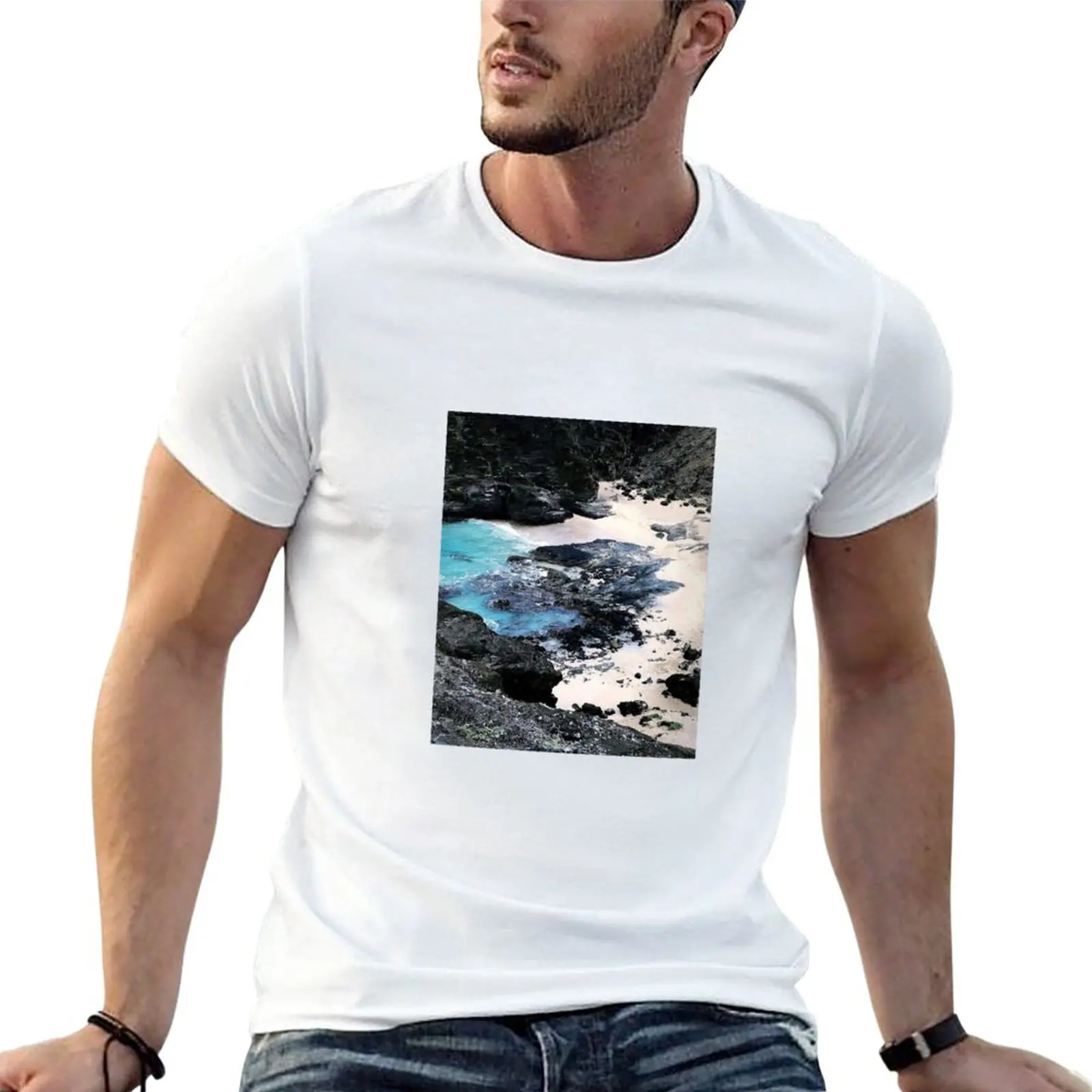 

New FROM HERE TO ETERNITY BEACH, OAHU, HAWAII, 2017 T-Shirt kawaii clothes Short sleeve tee Men's t-shirts