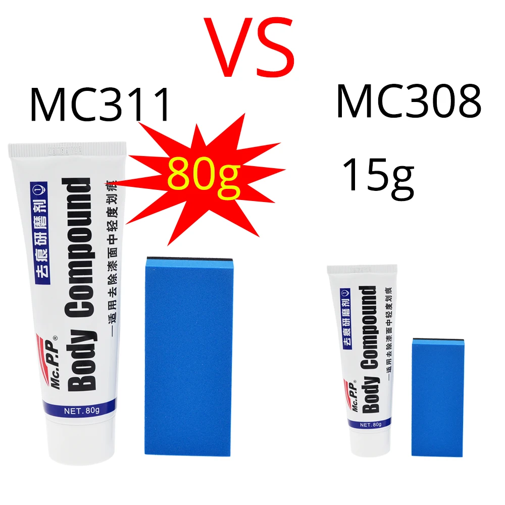 Car Styling Car Wax Scratch Repair Kits Auto Body Compound Mc311 Paint