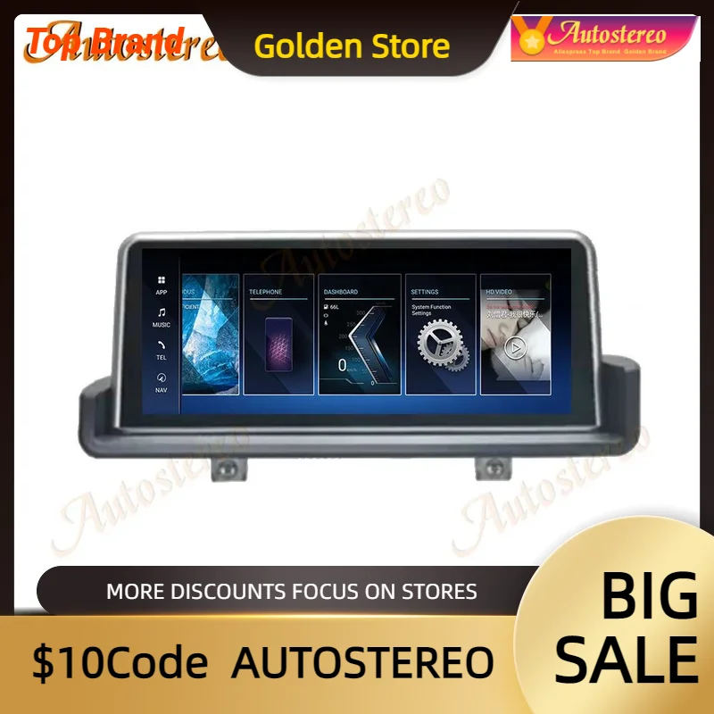 

256G ID8 Qualcomm 665 Android 13 для BMW 3 E90 E91 E92 E93 2005-2012 автомобильный мультимедийный плеер GPS-навигация автомобильное радио головное устройство