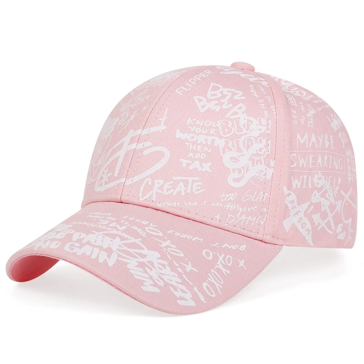 Baseball Cap Baseball Caps Unisex Letter Geometry Printing Snapback Baseball Caps Spring and Autumn Outdoor Adjustable Casual Hats Sunscreen Hat