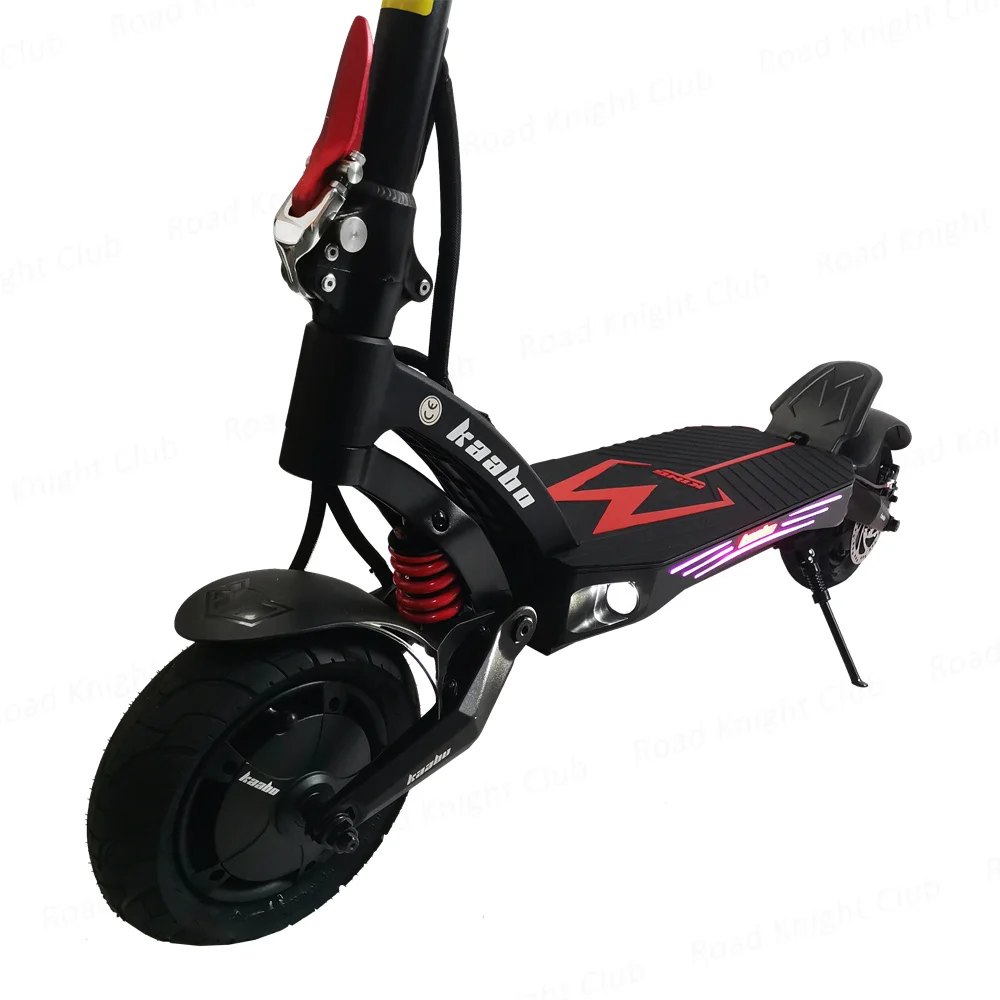 EU Stock KAABO Mantis King GT 60V 24Ah 2*1100W Motor 70km/h Full Hydraulic Brake TFT Display IPX5 WaterProof KB Electric Scooter