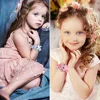 Kids Watch Cute Rabbit Shape LED Digital Watches for Girls Boys BPA Free Fashion Silicone Band Clamshell Design Child Wristwatch 6