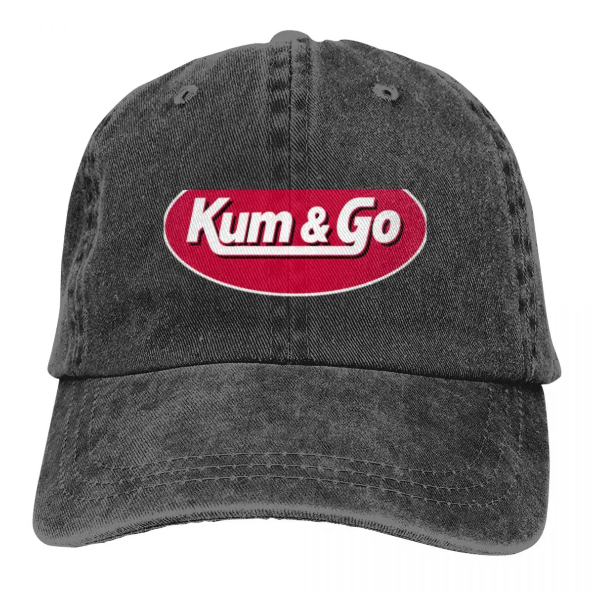 

Стильная модная бейсболка с логотипом Kum And Go