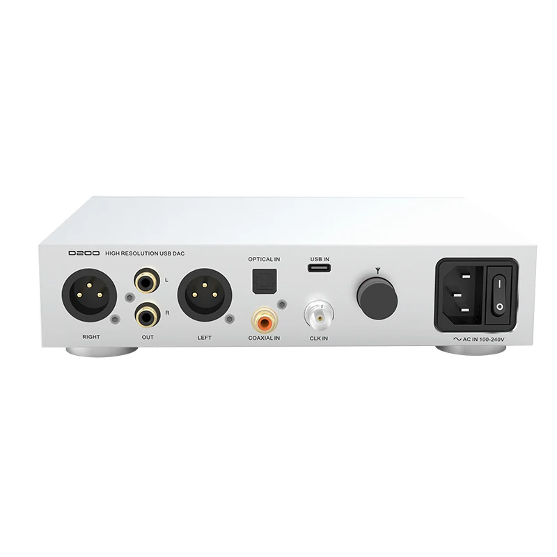 SMSL D200 디지털 오디오 디코더 DAC 음악 블루투스 디코더 MQA ROHM BD34352EKV 칩 HIFI Fever 등급 지원 클럭 입력 신제품