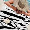 V-Volcom LOGO Big Microfiber Beach Towels Quick Dry Towel Sand Beach Towels Pool Towel for Travel Swim Pool Yoga 4