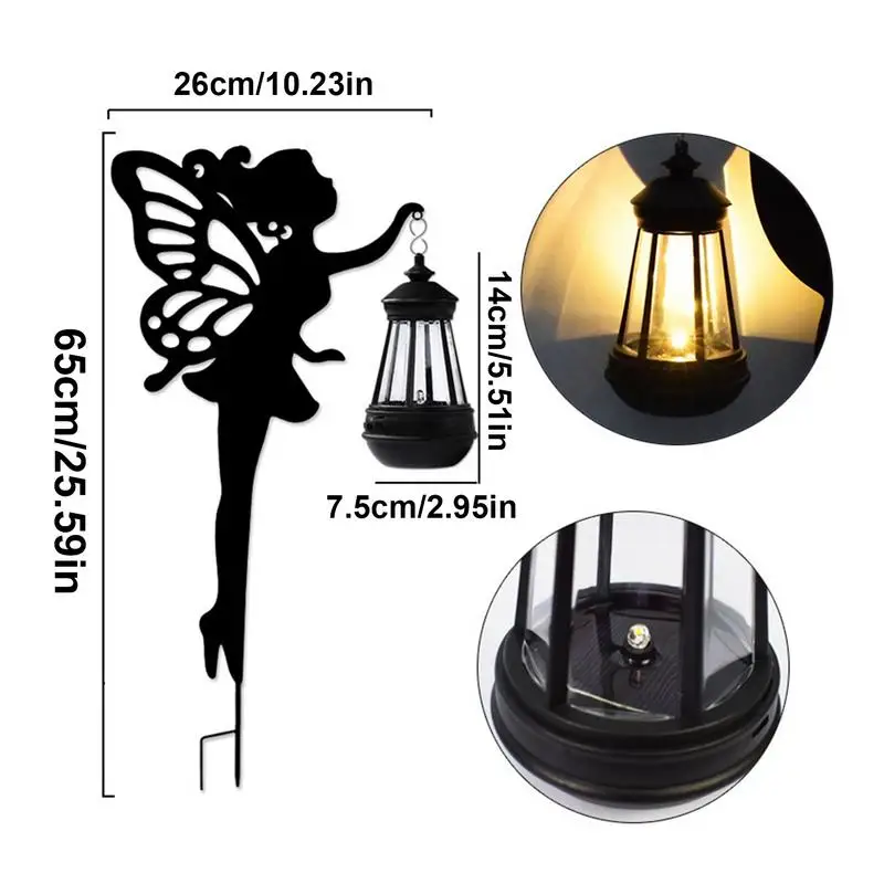 Fairy Garden Solar Lights Outdoor Solar Garden Lights Waterproof Led Pathway & Decorative Powered Light Led &