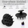 Silicone Shampoo Brush Hair Scalp Massager, Long & Stiff Spikes for Long, Curly, Thick Hair, Head Scrubber Scalp Exfoliator 2