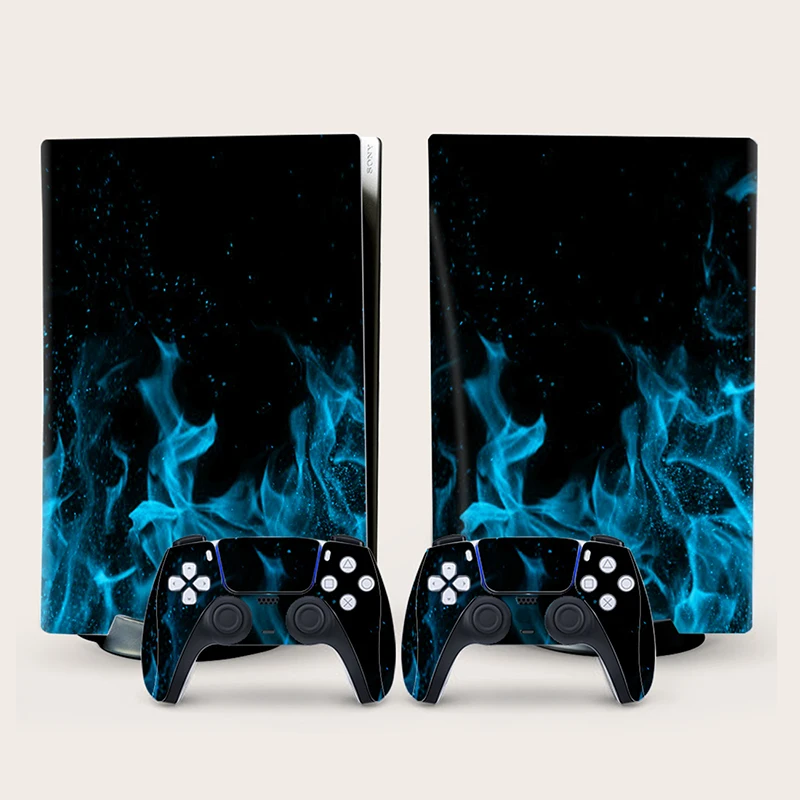 PS5 Skin Decal Vinyl Wrap Cover Sticker for PlayStation 5 Disc Planets Full Set