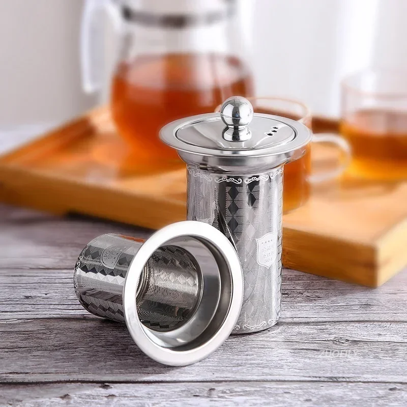 Meraviglioso premio in acciaio inox lungo manico palla da tè filtro infusore per