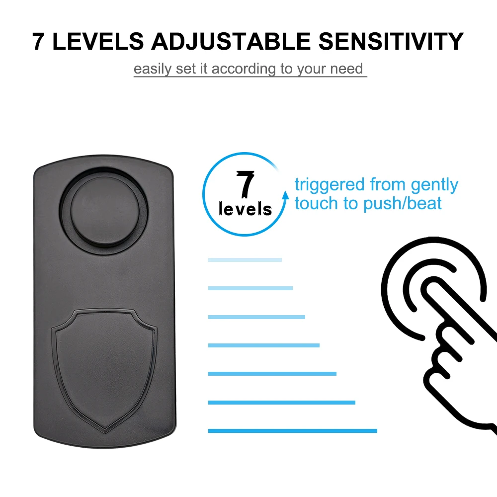 IP55 waterproof anti-theft alarm outdoor weather resistant