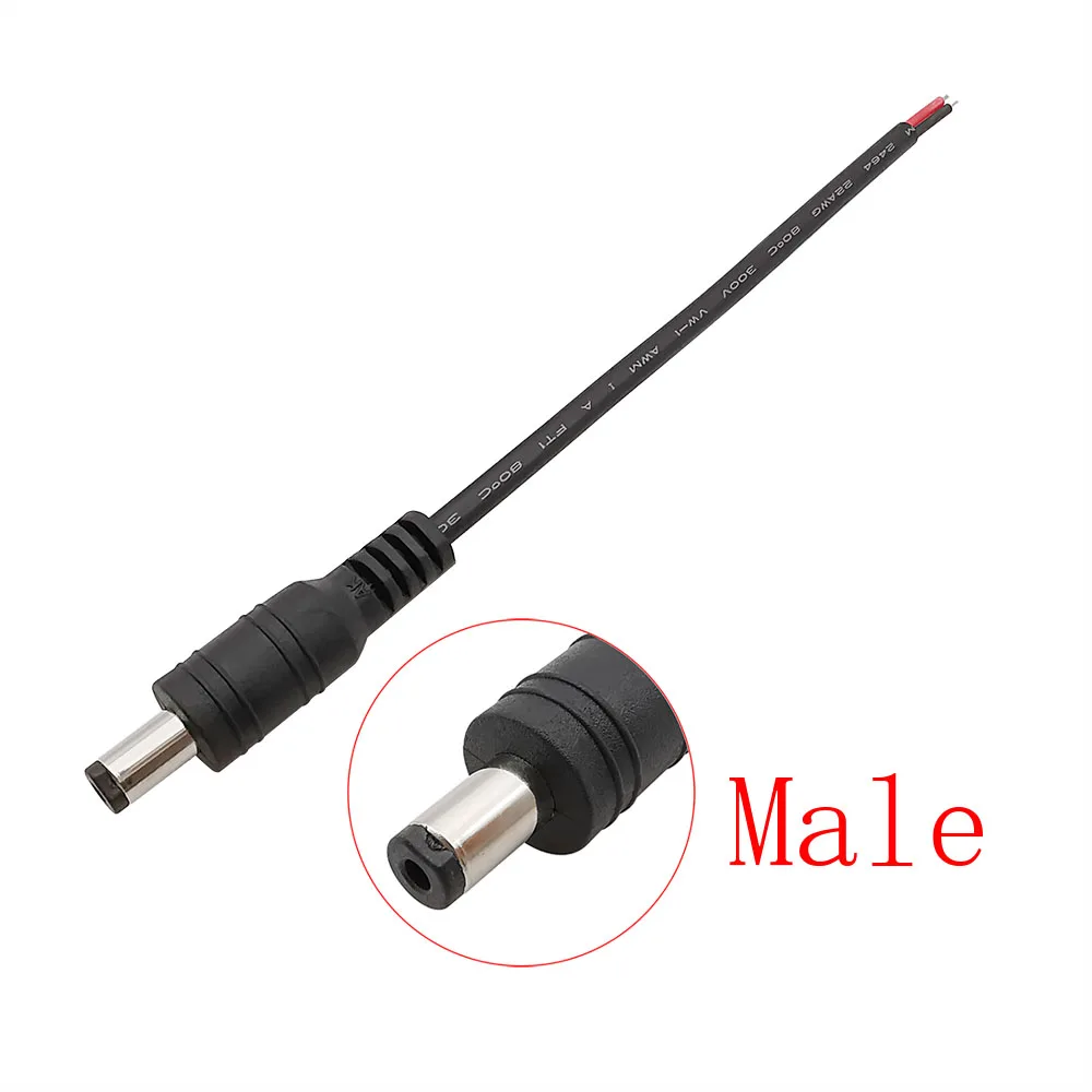 Conector De Alimentación Macho T620 De 5,5 X 2,1 Mm Para Cám